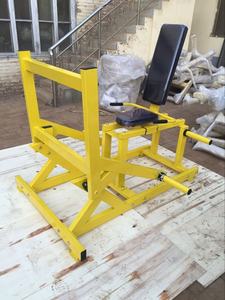 Équipement de gymnastique commercial veau assis soulever la jambe Curl Machine de <span class=keywords><strong>presse</strong></span> poids de plaque d'acier de haute qualité veau Super horizontal 10 ans - Product Image 4