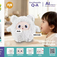 Peluche interactive intelligente AI, lapin parlant, jouet éducatif pour enfant