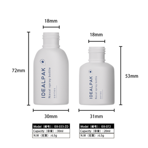 Il flacone <span class=keywords><strong>Spray</strong></span> nasale per animali domestici trasparente blu e bianco può essere riempito con flacone <span class=keywords><strong>Spray</strong></span> salino - Product Image 3
