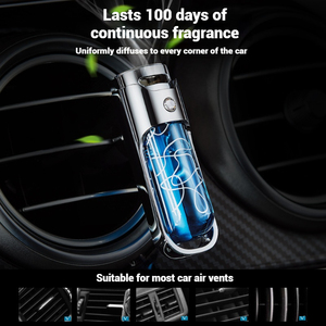 เครื่องฟอกอากาศในรถยนต์ระดับไฮเอนด์ กลิ่นหอมอ่อนๆ แบบห้อย สำหรับกำจัดกลิ่น ปรับอากาศภายใน กลิ่นหอมบำบัด - Product Image 3