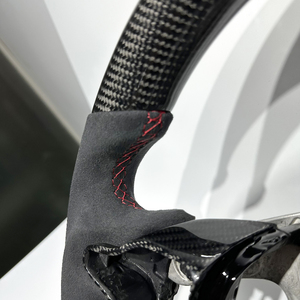 Volante de Fibra de Carbono de Alta Calidad para <span class=keywords><strong>Hyundai</strong></span> <span class=keywords><strong>I30</strong></span> <span class=keywords><strong>N</strong></span> Veloster <span class=keywords><strong>N</strong></span> Elantra <span class=keywords><strong>N</strong></span> Genesis. En stock. Envío Exprés de 7 Días. - Product Image 5