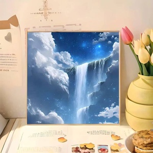 XIXI Adult Kids DIY Handmade Digital <b>Painting</b> on <b>Canvas</b> 20cm*20cm - Product Image 1