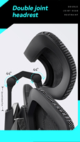 Nouvelle Arrivée 2025 - Chaise de Gaming Ergonomique X5PRO avec Accoudoirs 6D, Triple Soutien Lombaire Réglable et Siège en Maille pour Bureau à Domicile