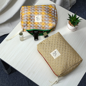 Eco-Friendly Cotton Canvas <b>Tote</b> <b>Bag</b> for Mommy Cosmetics Makeup Storage with 100ml 50ml 30ml Capacity for Skin Care - Product Image 5