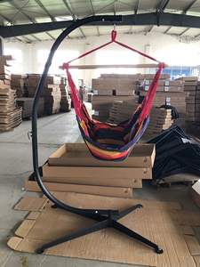 Venta directa <span class=keywords><strong>de</strong></span> fábrica, <span class=keywords><strong>hamaca</strong></span> colgante <span class=keywords><strong>de</strong></span> 330 libras <span class=keywords><strong>de</strong></span> capacidad, silla columpio <span class=keywords><strong>con</strong></span> soporte para Patio, patio, balcón, exterior - Product Image 2