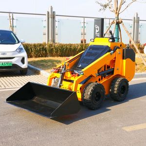 Mini Caricatore Frontale Resistente con Sistema Idraulico e Cingoli in Gomma - Product Image 1
