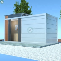 Conteneur plat Public pour vêtements, caisse modulaire, avec douche, au Center sportif