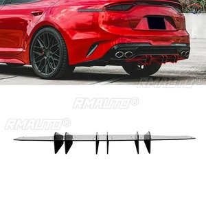 ลิ้นกันชนหลังสำหรับรถยนต์ Kia Stinger ชุดแต่งสปอยเลอร์ดิฟฟิวเซอร์สำหรับ Kia Stinger ปี 2018-2020 ฝาครอบป้องกันกันชน ชุดแต่งตัวถัง - Product Image 4