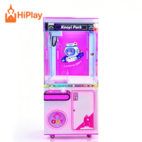 HiPlay Space Bear Kooyi Park, Machine à griffes commerciale pour peluches, jeu de récompenses de luxe à monnayeur pour FEC