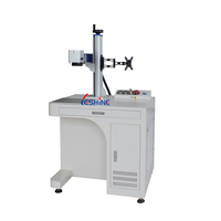 Machine de marquage laser à fibre de bureau séparée 175x175mm Raycus Max JPT 20W 30W 50W, machine de gravure laser à fibre, prix usine