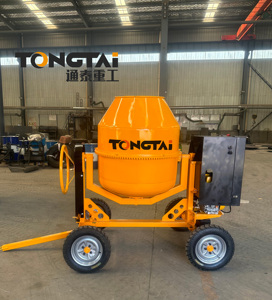 Mezcladora de Tambor Inclinable de Alta Resistencia para Concreto, Agitador Vertical de Líquidos, Mezcladora de Lodos para Procesamiento Industrial de Alimentos y Productos Químicos - Product Image 1