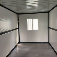 Maison préfabriquée pliable en conteneur, extensible et portable, pour camping, bureau ou dortoir