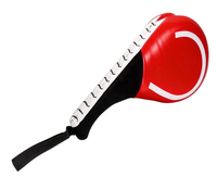 Cible de frappe et de coup de pied de Taekwondo avec sangle réglable, en PU écologique, toutes saisons, pour entraînement de boxe, logo personnalisé