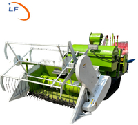 Petit soja Mini machine à récolter le blé et le riz Coupeur de paddy Mini moissonneuse-batteuse de riz Prix de la machine pour le riz