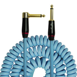 OEM trenzado profesional recto a recto <span class=keywords><strong>Jack</strong></span> 6,35mm TS a ángulo recto 1/4 eléctrico en espiral guitarra bajo Audio <span class=keywords><strong>Cable</strong></span> de resorte - Product Image 1