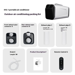 Aires Acondicionados 220V/110V de Fábrica: Mosquitera Móvil para Hogar, Exteriores y Camping - ¡Gran Venta! - Product Image 2