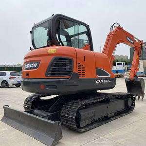 Excavatrice d'occasion de bonne performance Doosan DX60 6 tonnes Japon Marque nouvelle arrivée heures basses avec CE et EPA à vendre - Product Image 1