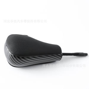 Pomo de Palanca de Cambios de Cuero para Auto, Electrochapado en Negro Mate, Ergonómico, para BMW E81 E82 E87 E90 E91 E92 E93 E36 E38 E39 E46 Z4 - Product Image 4