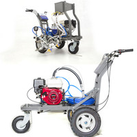 Machine de marquage routier à pompe à diaphragme PT-4090 pour simplifier l'aménagement des parkings