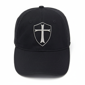 Knights Templar Waterproof Sporty Baseball Cap Shield Washed 100% Polyester Adjustable Multiple Colours Options - Product Image 1