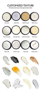 Thợ hớt tóc của niềm đam mê cửa hàng cắt tóc Salon Mens chăm sóc tóc Sản phẩm tạo kiểu tóc bột tóc sáp dán đất sét cho nam giới nhãn hiệu riêng - Product Image 4