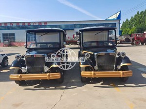 รถหรู 8 ที่นั่ง ไฟฟ้า สไตล์เรโทร สำหรับโรงแรม รถชมวิวคลาสสิก รถวินเทจ - Product Image 2