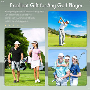 Outil de réparation de divots de golf multicolores avec marqueur de balle et logo personnalisé - Product Image 6