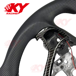 Accessoires de voiture Volant en fibre de carbone personnalisé avec LED RPM pour Acura TL ILX A-Spec RDX TSX ZDX - Product Image 2