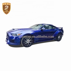 2015 FRP + PP Chất Liệu Wide Flarea Fenders Xe Bumper Auto Body Kit Cho Ford Mustang Chuyển Đổi Cơ Thể Bộ Dụng Cụ - Product Image 4