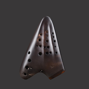 Ocarina en céramique à trois tubes AC Alto C pour débutants avec tutoriel, vente en gros d'instruments de musique - Product Image 5