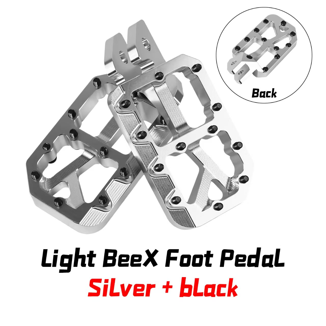 Silver+Black