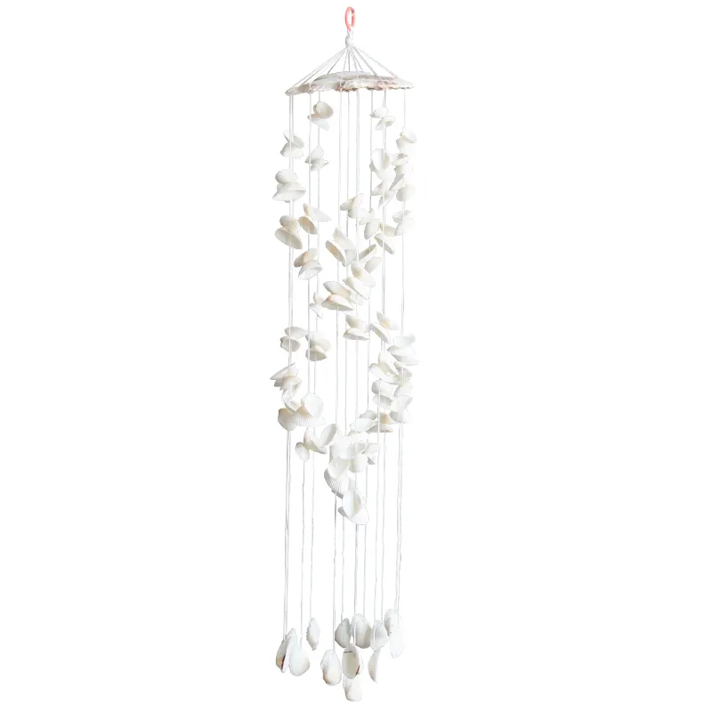 Gift Set Groothandel Natuurlijke Shell Wind Chime Ornamenten Voor Slaapkamer Decoratie