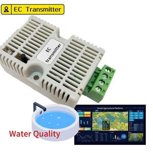 0-4400us/सेमी 0-44000हमें/सेमी 4-20ma 0-10v rs485 टेक चालकता सेंसर नदी मछली पूल जल गुणवत्ता निगरानी एसी ट्रांसमीटर - Product Image 2