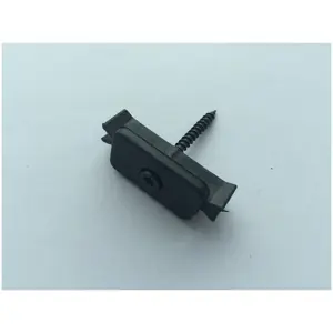 snap clip fastener for wpc decking