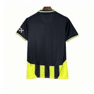 Camisa de Futebol Atacado 2024-2025 Personalizada Haaland Uniforme Principal do Clube 100% Poliéster Secagem Rápida Respirável Versão Jogador para Futebol - Product Image 6