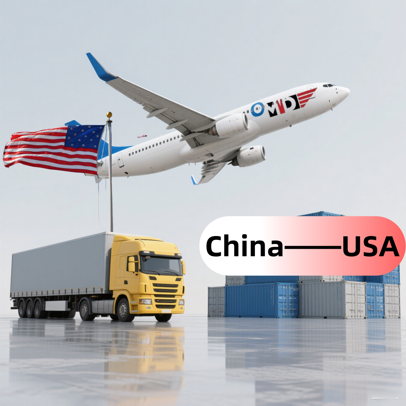 Управление цепочкой поставок для ноутбука с помощью воздушного агента Dropshipping Agent DDP use Ups Fedex to the Door