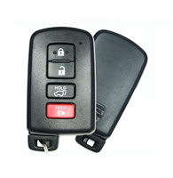Carcasa Universal para Llave de Coche Corolla RAV4 Camry, Compatible con LT20-04/TOM-O-01 PCB XSTO00EN XSTO01EN TB01, 2/3/4 Botones, para Coche/SUV