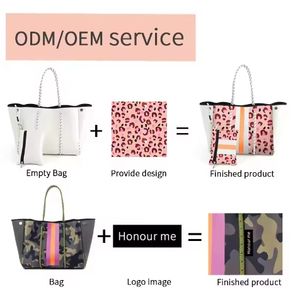 Bolso <span class=keywords><strong>de</strong></span> playa <span class=keywords><strong>de</strong></span> diseño personalizado a la moda <span class=keywords><strong>de</strong></span> neopreno, bolso <span class=keywords><strong>de</strong></span> mano impermeable <span class=keywords><strong>de</strong></span> neopreno para playa <span class=keywords><strong>de</strong></span> verano, bolso <span class=keywords><strong>de</strong></span> compras para mamá, monedero <span class=keywords><strong>de</strong></span> <span class=keywords><strong>fin</strong></span> <span class=keywords><strong>de</strong></span> <span class=keywords><strong>semana</strong></span> - Product Image 2