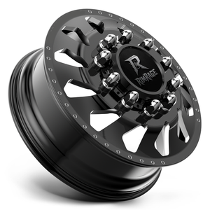 ล้อแม็ก J02ทันเดอร์ DRW แบบอะลูมิเนียม22 24 26นิ้วสำหรับรถฟอร์ด F350 F450 F550 Chevy Silverado 3500HD GMC Sierra - Product Image 4