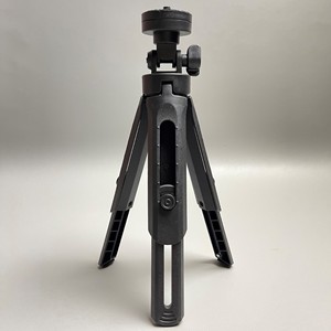 Mini Tripod For Mobile Phone And <b>Camera</b> 16Cm Black Foldable Stand With Adjustable Head For Live Streaming And Photography - Product Image 3
