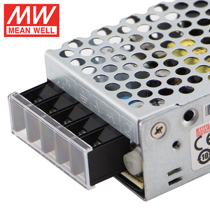 หม้อแปลงไฟฟ้า AC 220V เป็น 24V แรงดันไฟฟ้า 24Vdc หม้อแปลงไฟส่องสว่าง 2 แอมป์ Mean Well ของแท้ รุ่น RS-15-24 ชุดจ่ายไฟ - Product Image 4