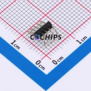 IPCP127M05PB08R Pin Header Bent Lead Through Hole,P=1.27mm Connector 1x5P 1.27mm Pin Header Right Angle Insert - Product Image 2