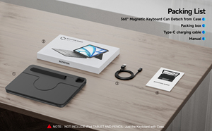 Trường hợp bàn phím cho ipad nhà sản xuất bán buôn đáng chú ý lớn Touchpad Bàn phím bìa cho ipad không khí cho iPad Pro 10.9inch 11inch - Product Image 5