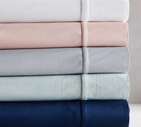 Draps de lit de luxe 300TC 100% en bambou biologique, ensemble de draps de lit King Size pour la maison