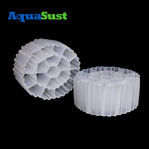 Juntai HDPE <span class=keywords><strong>Aquarium</strong></span> Filtermedia Bio Balls MBBR 25x12mm Hoog Oppervlaktegebied (>650) 5+ Jaar Garantie voor Aquacultuur Visvijver - Product Image 4