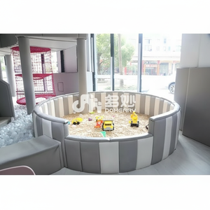 재미있는 소프트 놀이 어린이 블록 장난감 볼풀 장비 실내 놀이터 플레이 하우스 모래 놀이터 - Product Image 1