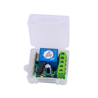 Module de relais monocanal 12V CC, interrupteur sans fil intelligent RF, récepteur + émetteur de télécommande, kit de bricolage