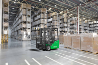 Montacargas Eléctrico Hangcha de Alta Eficiencia con Batería de Iones de Litio de 1.3-2.0 Toneladas para Uso en Interiores/Exteriores para Manejo de Materiales