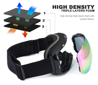 Lunettes de sport personnalisées pour le motorsport, monture en TPU de qualité supérieure, verres photochromiques, anti-buée, prix direct usine, résistantes aux chocs