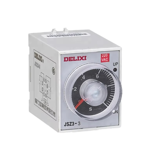 Delixi Jsz3 CE Chất Lượng Cao <span class=keywords><strong>220V</strong></span>/220/<span class=keywords><strong>380V</strong></span> Thu Nhỏ Kín Điện Tử Thời Gian Chậm Trễ Tiếp Sức Mạch Bảo Vệ 1 ~ 99S 1A PCB Rơ Le - Product Image 2